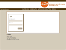 Tablet Screenshot of partner.komm-mach-mint.de